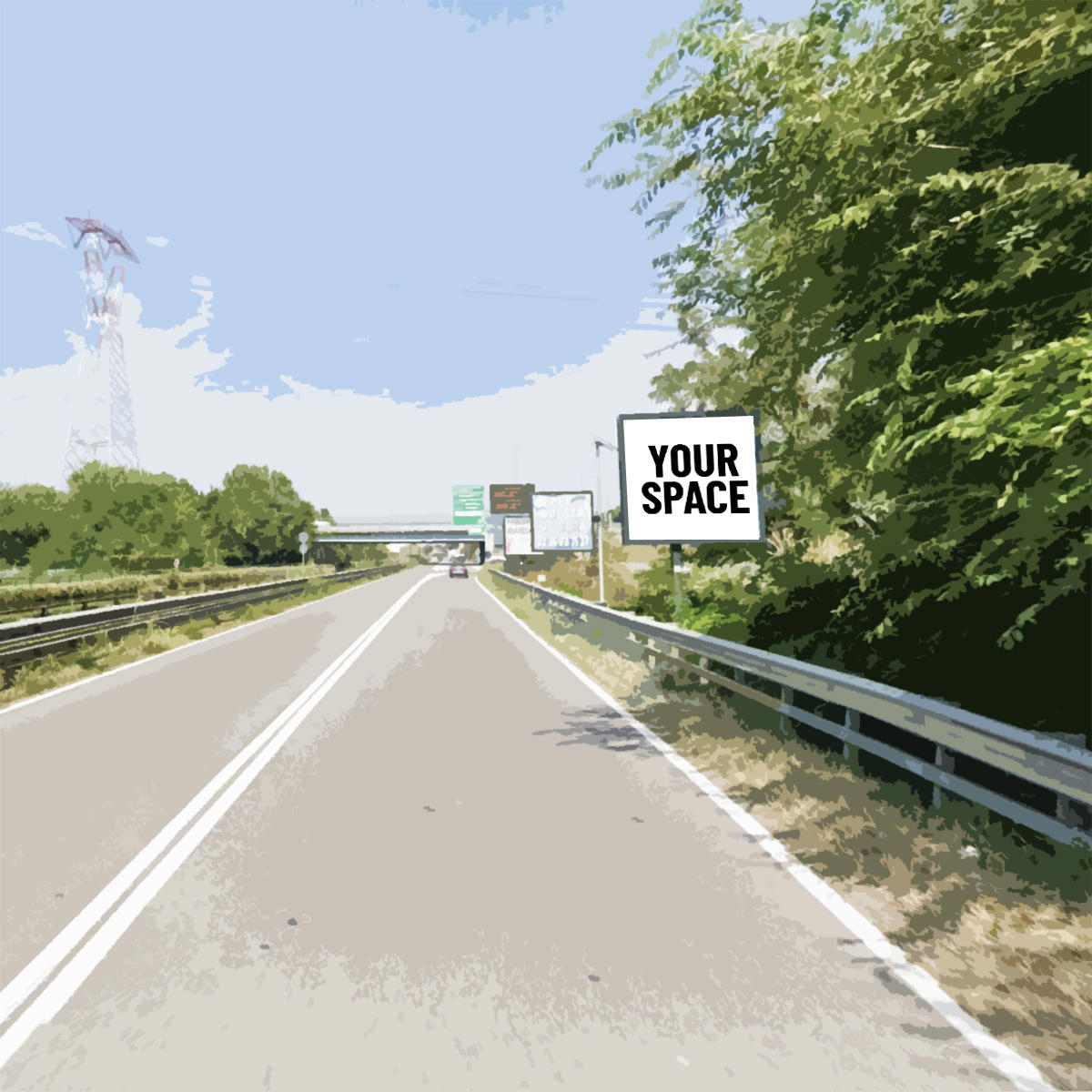 SPAZIO PUBBLICITARIO BIFACCIALE 300 x 300 (TREZZANO SUL NAVIGLIO) Dal 05/10/2026 al 18/10/2026 14 giorni